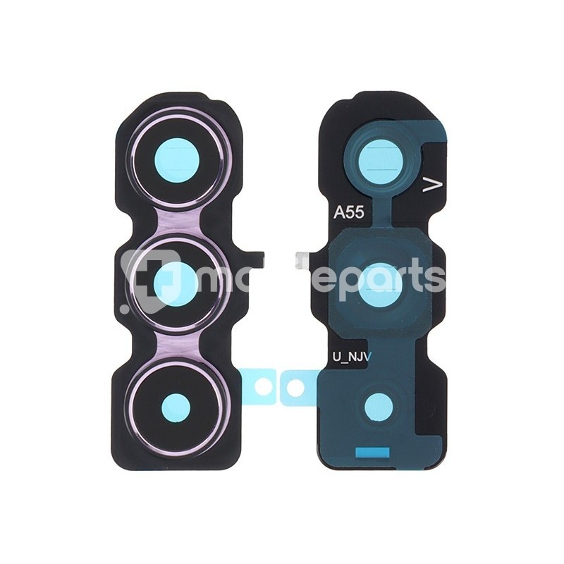 Rear Camera Lens + Frame Lavender Samsung SM-A556B A55 5G