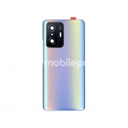 Rear Cover Celestial Blue + Camera Lens Xiaomi Mi 11T - Mi 11T Pro 5G No Logo