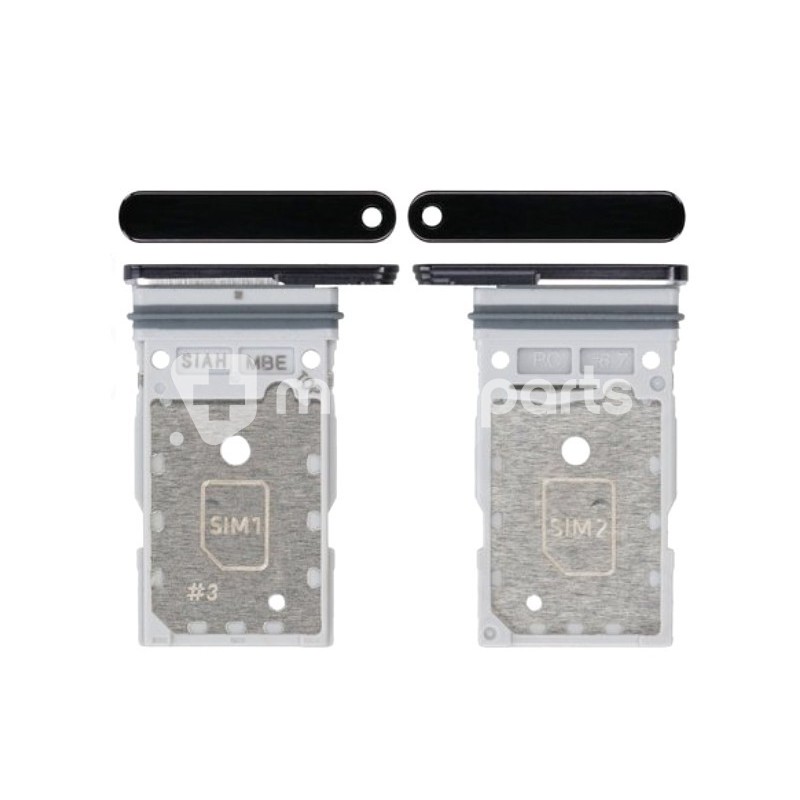 Dual Sim Card Tray Phantom Black Samsung SM-S918 S23 Ultra