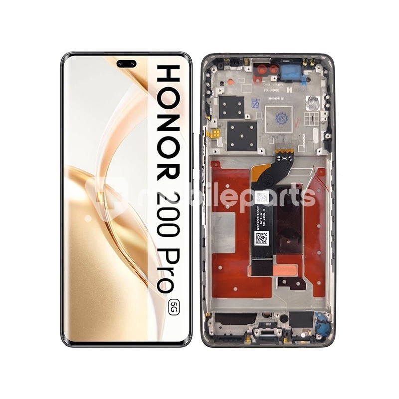 Display Touch + Frame Black Honor 200 Pro (PULLED)