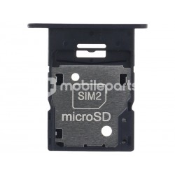 Dual Sim Card Tray Brave Black Samsung SM-A156 A15 5G