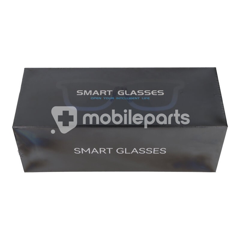 AI Artificial Multi-function Smart Bluetooth Glasses with Camera -  Black