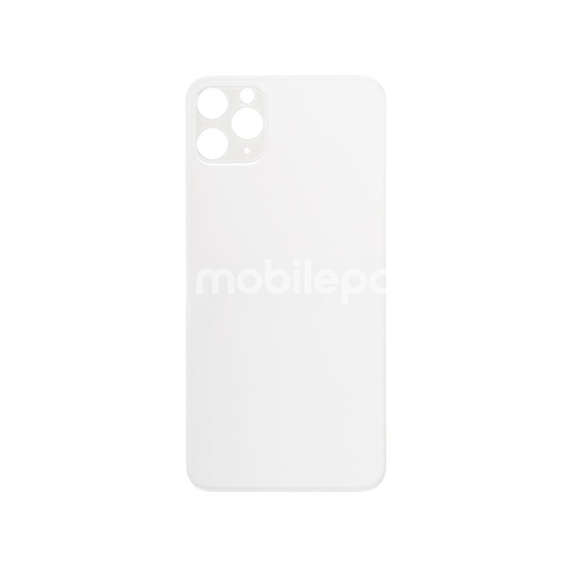 Rear Cover White iPhone 11 Pro Max Big Hole (No Logo)