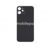 Rear Cover Black iPhone 12 Big Hole (No Logo)