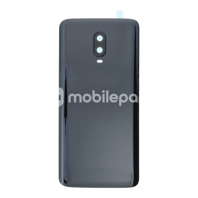 Back Cover Bright Black + Camera Lens Oneplus 6T