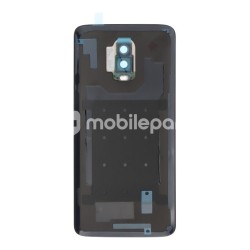 Back Cover Bright Black + Camera Lens Oneplus 6T
