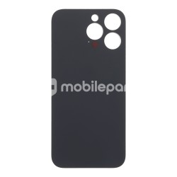 Rear Cover Black Titanium iPhone 16 Pro Max Big Hole