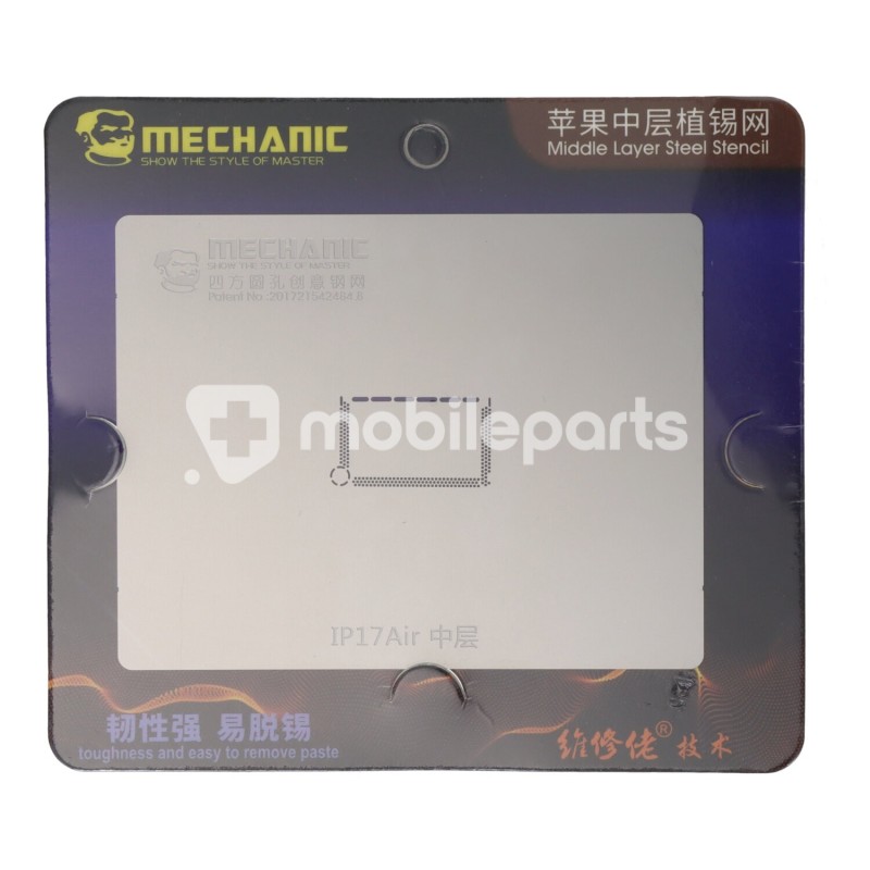 Mechanic Middle Layer BGA Reballing Stencil  iPhone 17 Air
