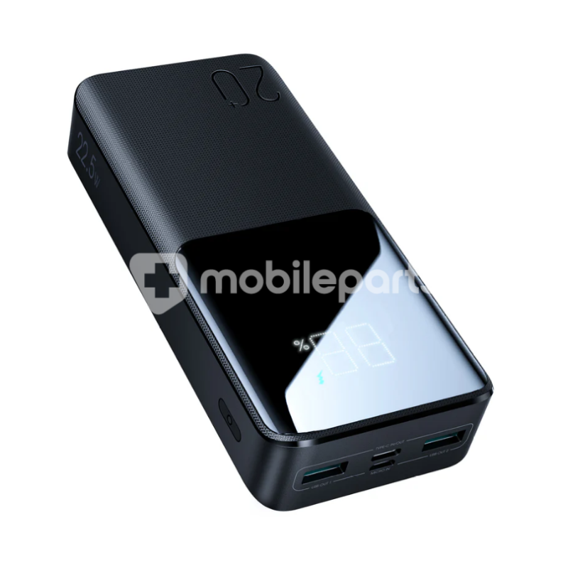 Joyroom JR-QP192 Mini 2 Star Series Mini 22.5W Digital Display Fast Charging Power Bank 20,000mAh – Black