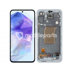 Display Touch + Frame Blue Samsung SM-A556B A55 5G (Assembled)