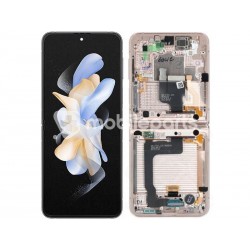 Display Touch + Frame Pink Gold Samsung SM-F721 Flip4 Ori