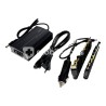 Adjustable 12-24V 120W Laptop Universal Car Charger with 18Pcs USB Port & EU Adapter