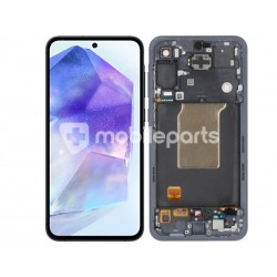 Display Touch + Frame Black Samsung SM-A556B A55 5G (Assembled)