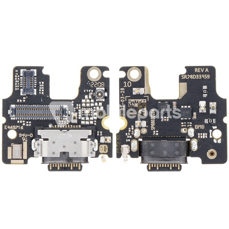 Charging Connector + Board Moto Edge 30