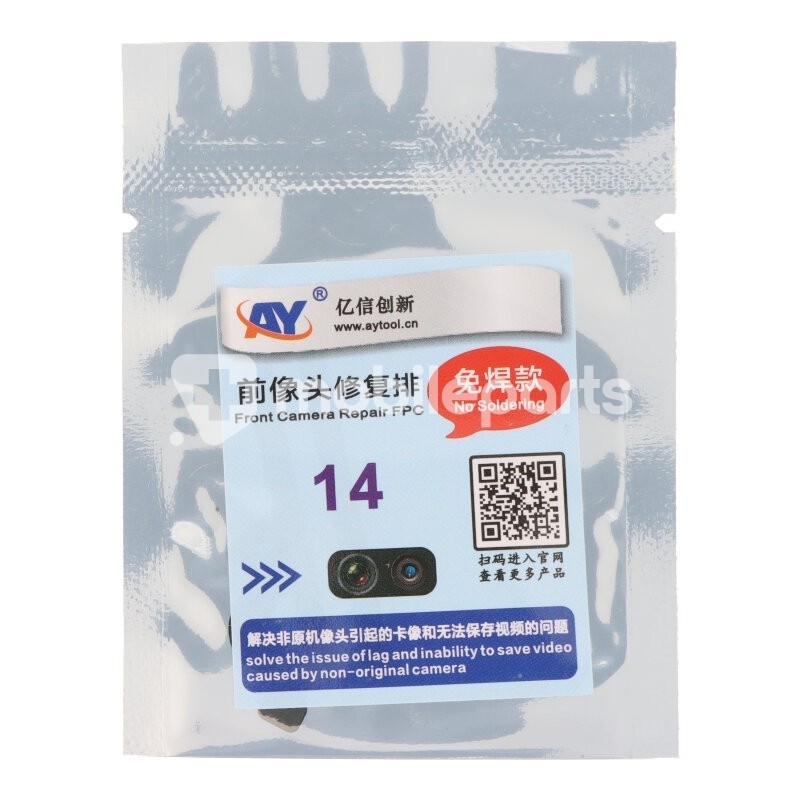 AY A108 Front Camera Tag-on repair Flex Cable iPhone 14