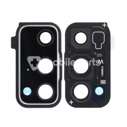 Rear Camera Lens + Frame White Samsung SM-G780F - G781F