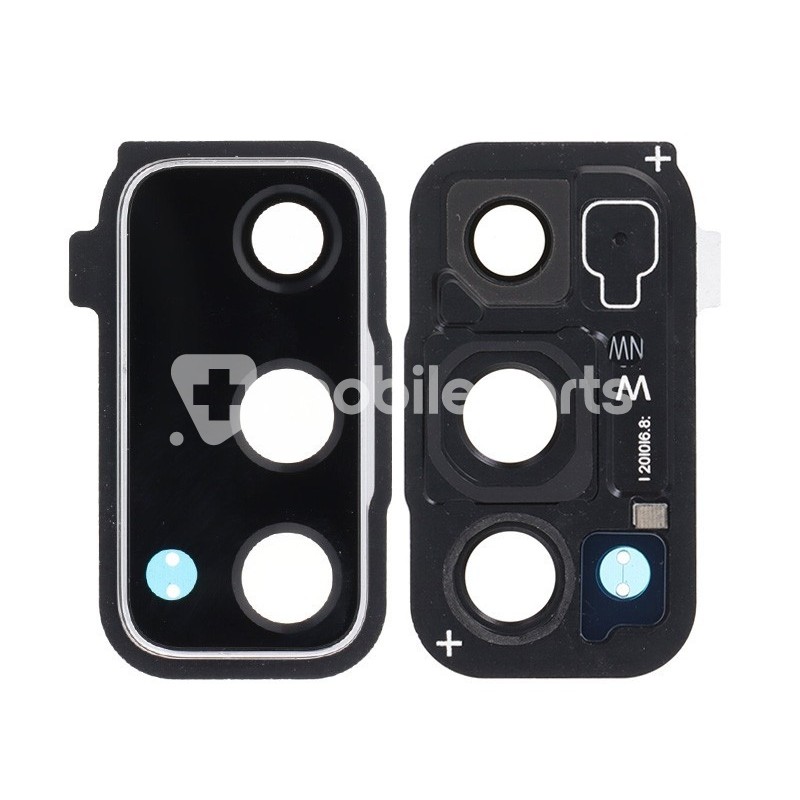 Rear Camera Lens + Frame White Samsung SM-G780F - G781F