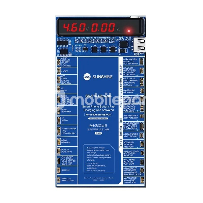 SUNSHINE SS-916 Ultra V2.0 Battery Activation Board for iPhone X-17 Pro Max -  Android