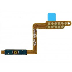 Fingerprint Black Flat Cable Samsung SM-A750 A7 2018