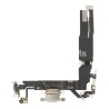 Charging Connector White Titanium Flex Cable iPhone 17 (PULLED)