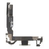Charging Connector White Titanium Flex Cable iPhone 17 (PULLED)