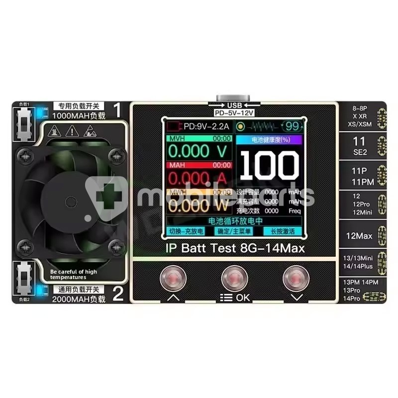 WL BT11 Battery Charge/Discharge Cycle Tester  iPhone 8-14Pro Max