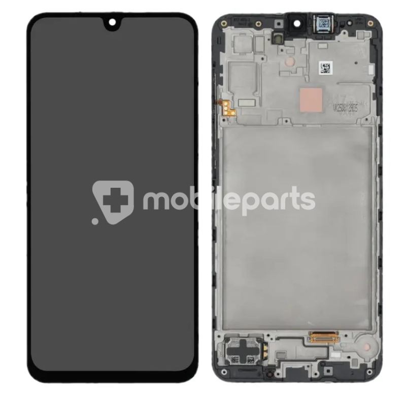 Display Touch Black + Frame Samsung SM-A175  A17 4G Ori