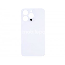 Rear Cover White iPhone 14 Pro Big Hole No Logo