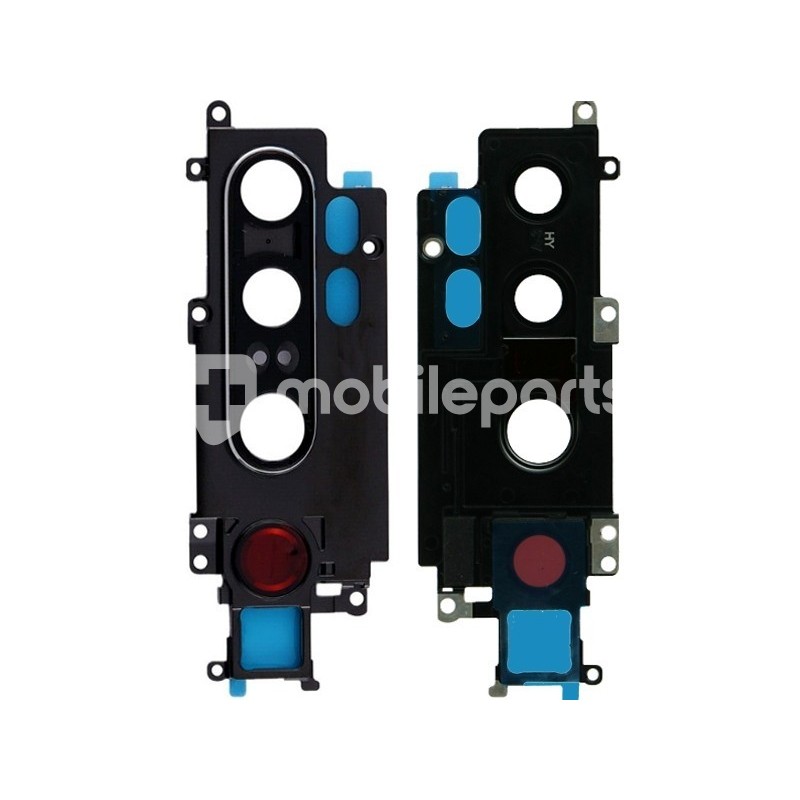 Camera Lens + Frame Silver Xiaomi Mi Note 10 - 10 Pro