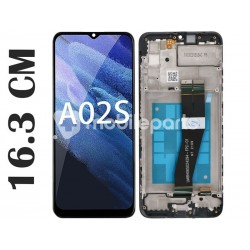 LCD + Frame Black Samsung A03 - A03s (16.3cm IPS) FB