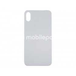 Rear Cover White iPhone XS Max Big Hole (No Logo)