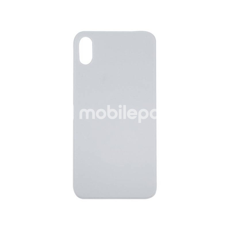 Rear Cover White iPhone XS Max Big Hole (No Logo)