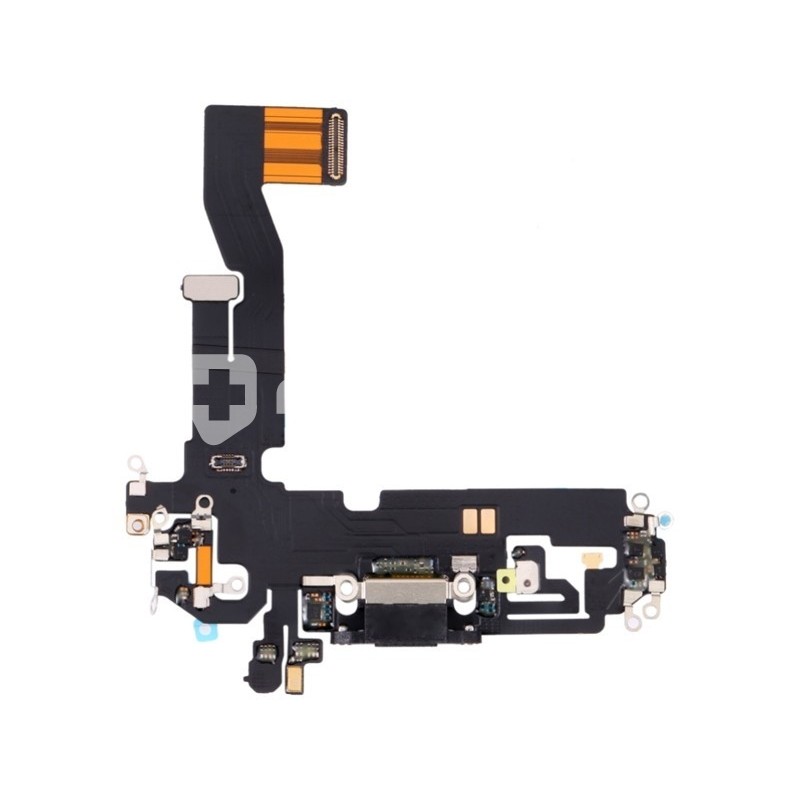 Charging Connector Black Flat Cable iPhone 12