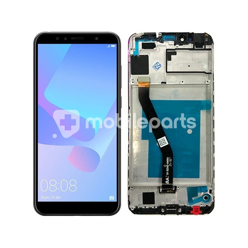 Display Touch + Frame Black Huawei Y6 2018 - Honor 7A (IPS)