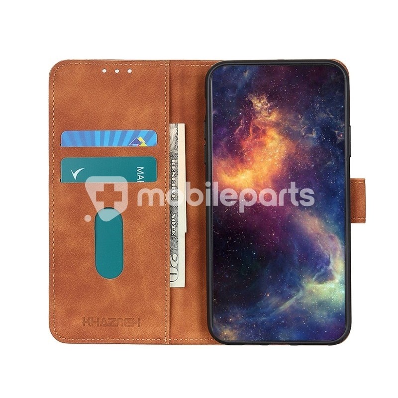 Case With Holder Card  Slots  Wallet IPhone 12 - 12 Pro Brown