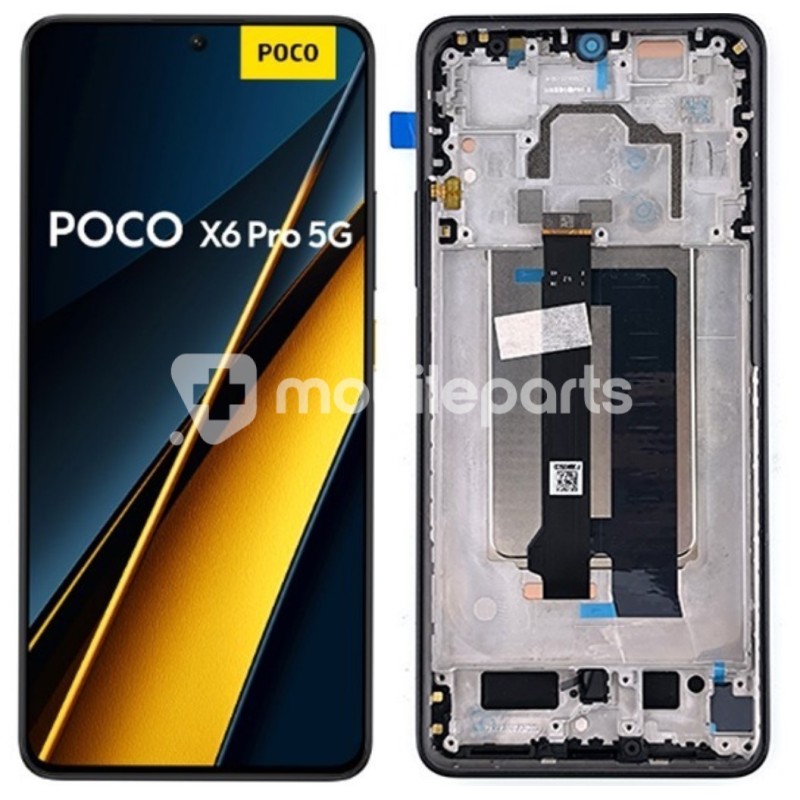 Display Touch + Frame Black  Xiaomi Poco X6 Pro 5G Ori