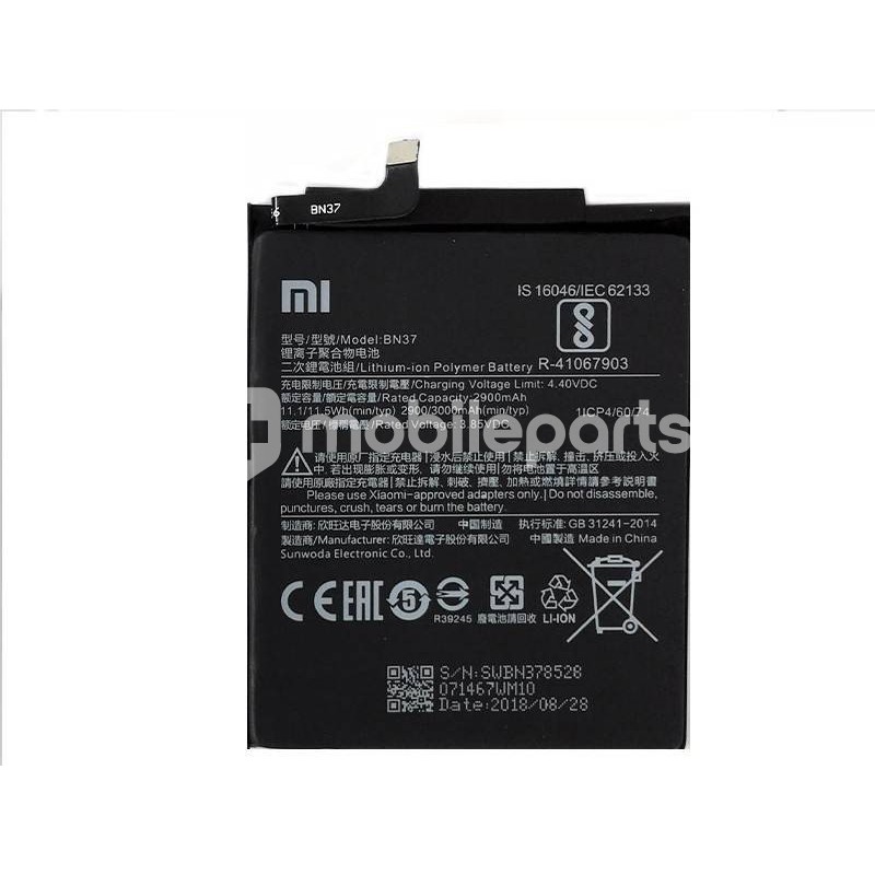 Battery BN37 3000 mAh Xiaomi Redmi 6 No Logo