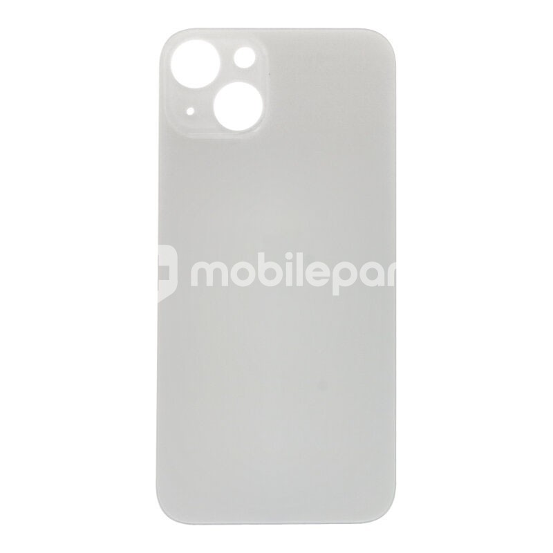 Rear Cover White iPhone 13 Big Hole (No Logo)