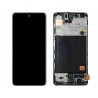 Display Touch Black + Frame Samsung SM-A515 A51 (PULLED)