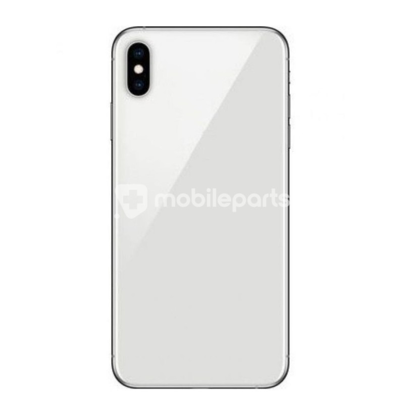 Back Cover + Middle Frame White  + Side Buttons iPhone XS