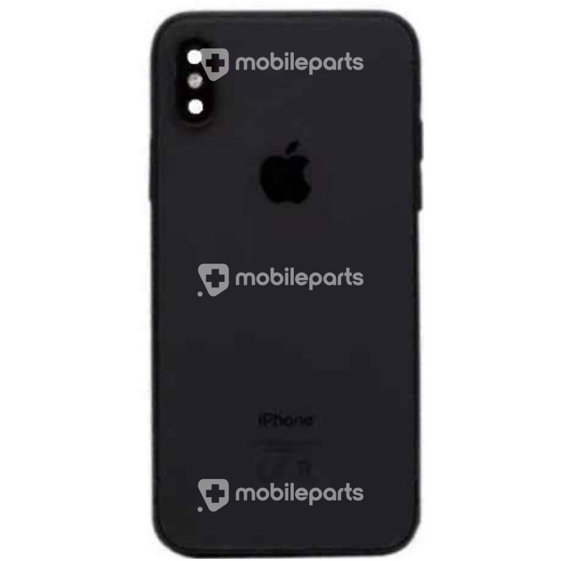 Back Cover + Middle Frame Black + Side Buttons iPhone XS
