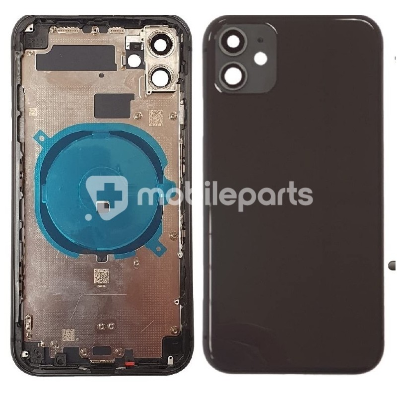 Rear Cover Black + Frame + Side Buttons iPhone 11