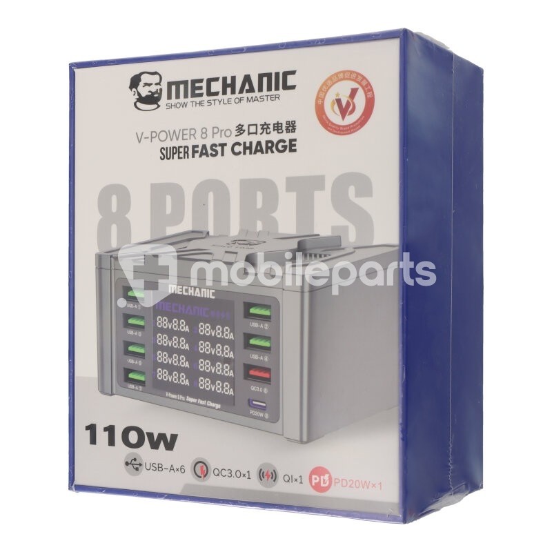 Mechanic V-Power 8 Pro USB Multi Port 110W High Power