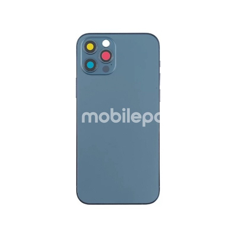 Rear Cover Full Parts Blue iPhone 12 Pro No Logo