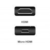 Cable Micro HDMI to HDMI 19 Pin 1.5m