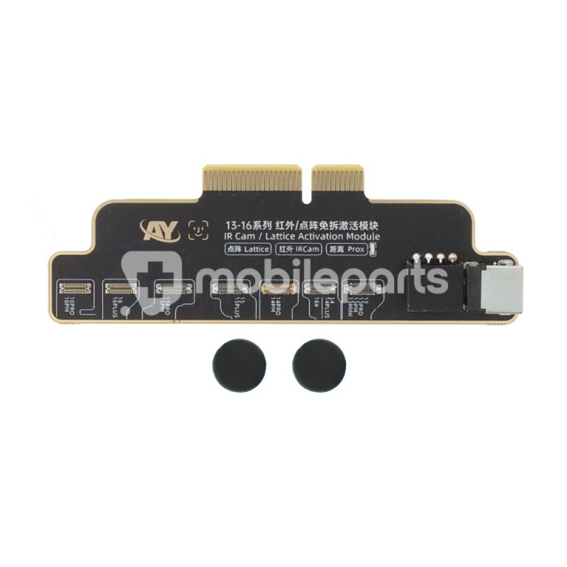 AY A108 Infrared Dot Matrix Activation Test Board  iPhone 13-16 Series + Adapter (100-240V)