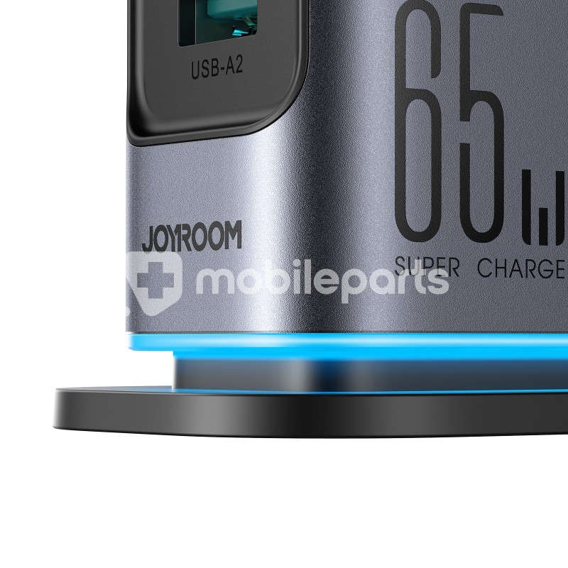 Joyroom JR-TCM02 65W Multi-port Charger-Dark Gray（UK）