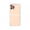 Rear Cover Full Parts Gold iPhone 12 Pro Max No Logo