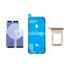 Rear Cover Full Parts Gold iPhone 12 Pro Max No Logo