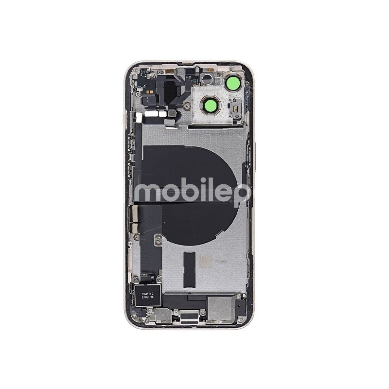 Rear Cover Full Parts White iPhone 13 No Logo